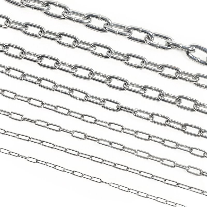Vanlig Mild Steel Link Chain